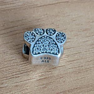Pandora Paw Print Charm